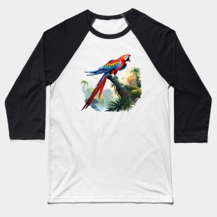 Macaw Lover Baseball T-Shirt